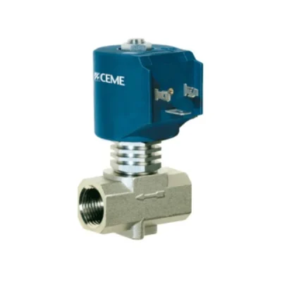 شیر برقی 1/2 استیل شم ایتالیا CEME