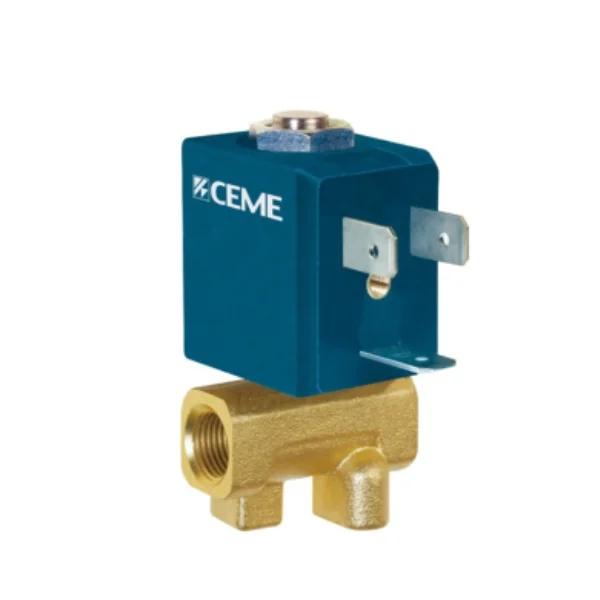 شیر برقی سوزنی 1/8 شم ایتالیا CEME شیر برقی سوزنی 1/8 شم ایتالیا CEME