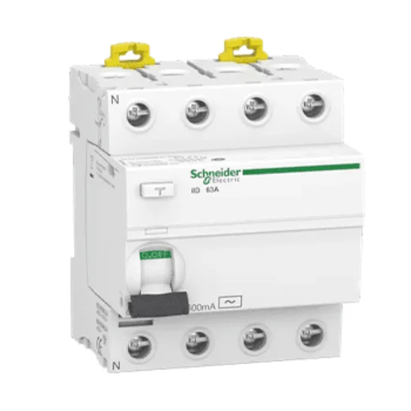 کلید محافظ جان چهار پل 63 آمپر اشنایدر A9R41463 کلید محافظ جان چهار پل 63 آمپر اشنایدر A9R41463