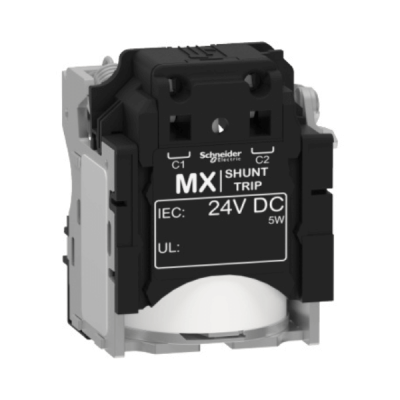 رله شنت تریپ 24 ولت DC ولت کلید اتوماتیک اشنایدر