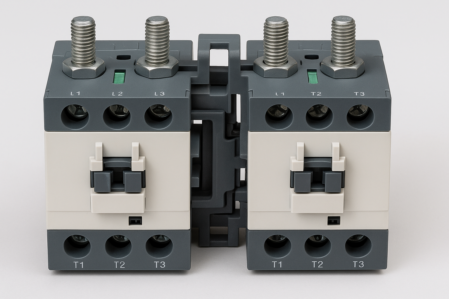 آموزش نصب اینترلاک مکانیکی کنتاکتور آموزش نصب اینترلاک مکانیکی کنتاکتور