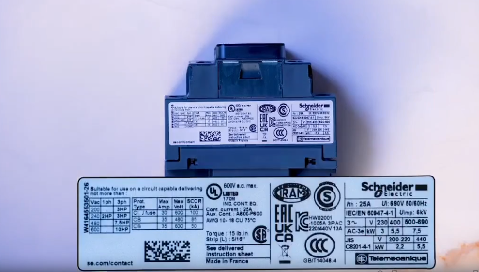 آموزش پلاک خوانی کنتاکتور