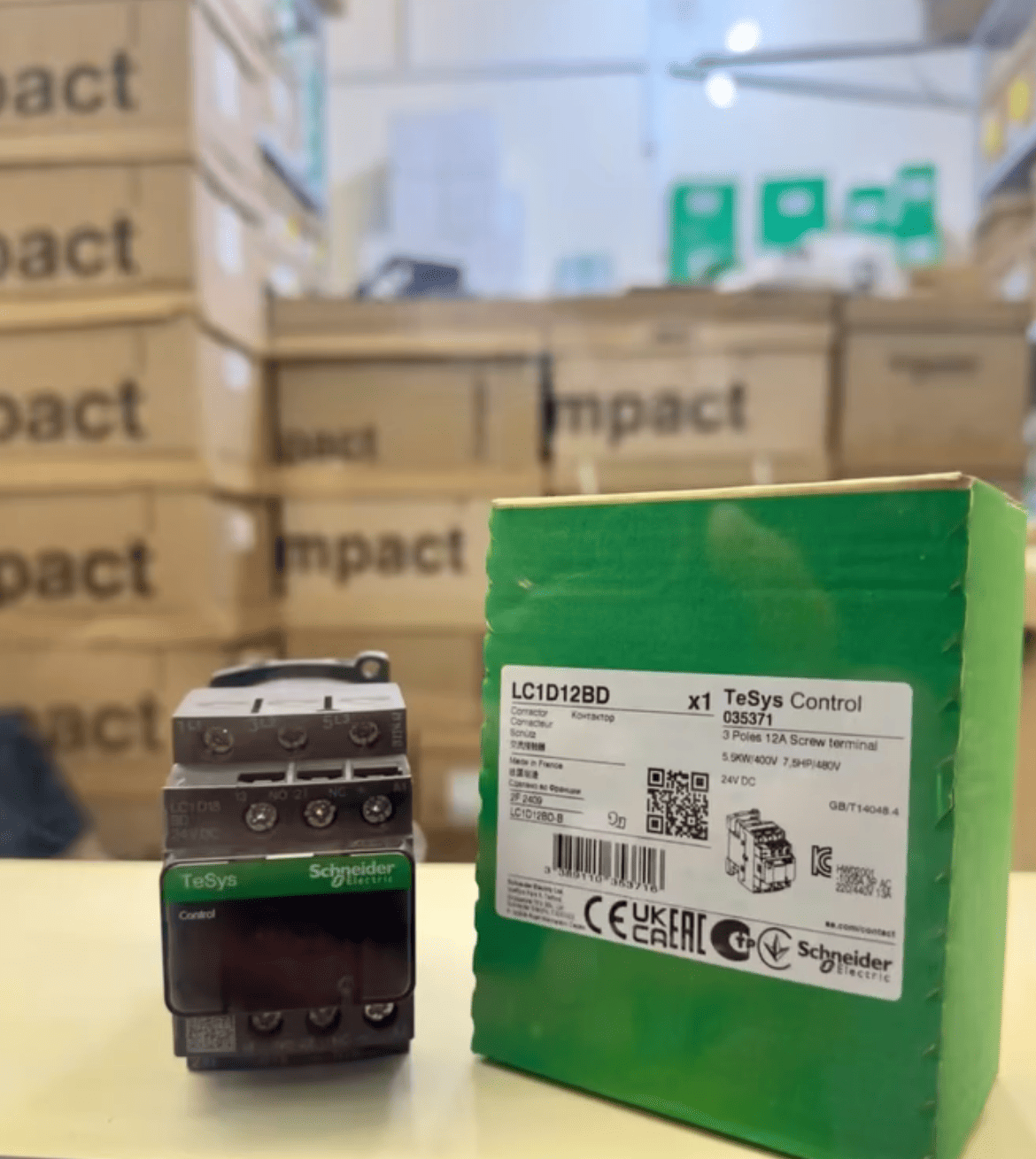 انواع کنتاکتور اشنایدر الکتریک 