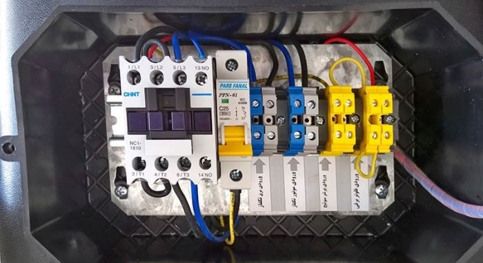 روش نصب کنتاکتور برای پمپ آب تک فاز | نقشه، آموزش کامل و اصولی کنتاکتور پمپ آب چیست و چه کاربردی دارد؟