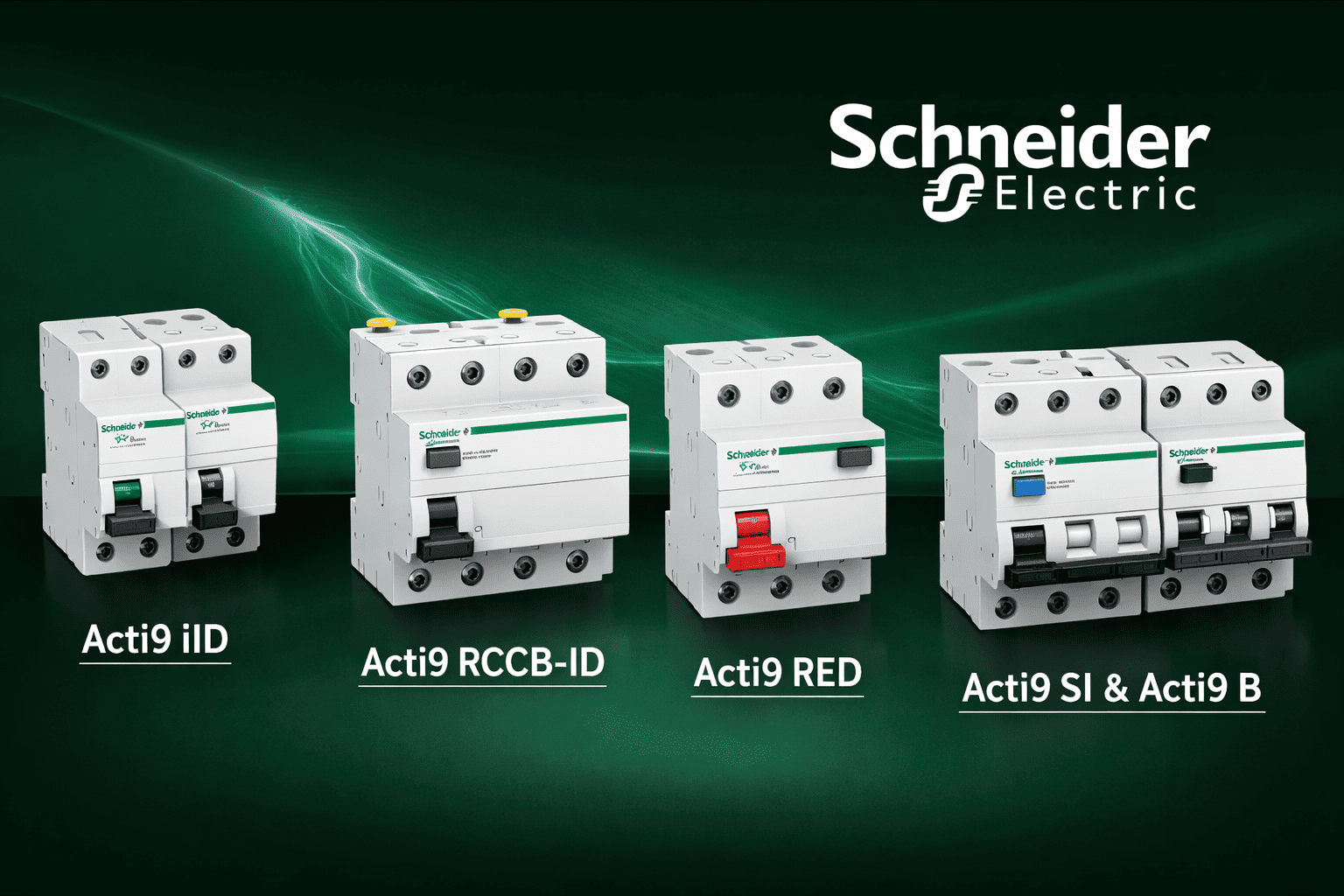 انواع سری محافظ جان اشنایدر | Schneider RCCB