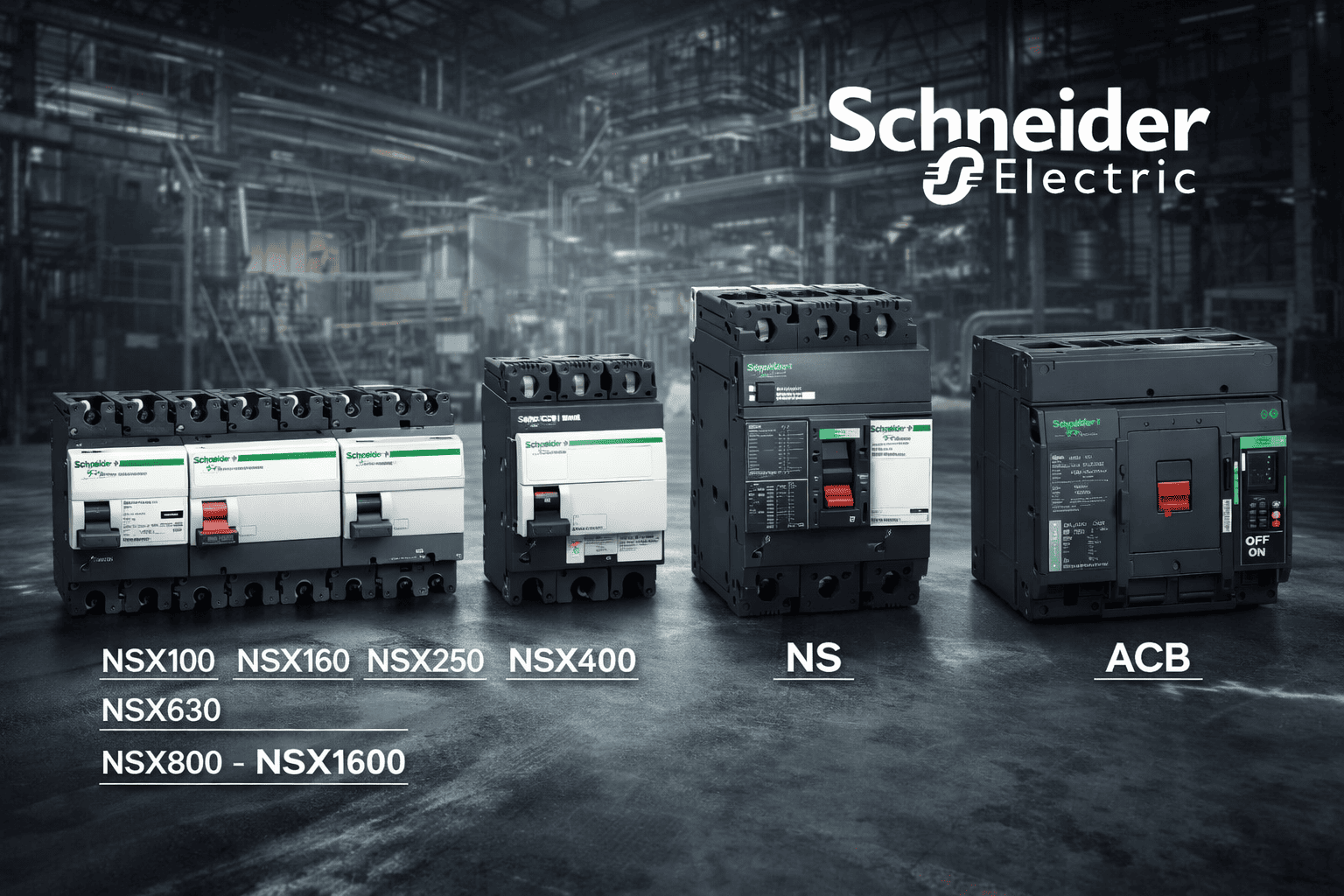 معرفی کلید اتوماتیک اشنایدر سری NSX: